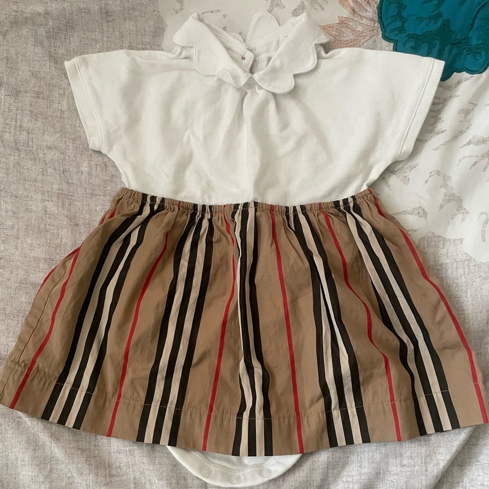 6 month Burberry dress worn once